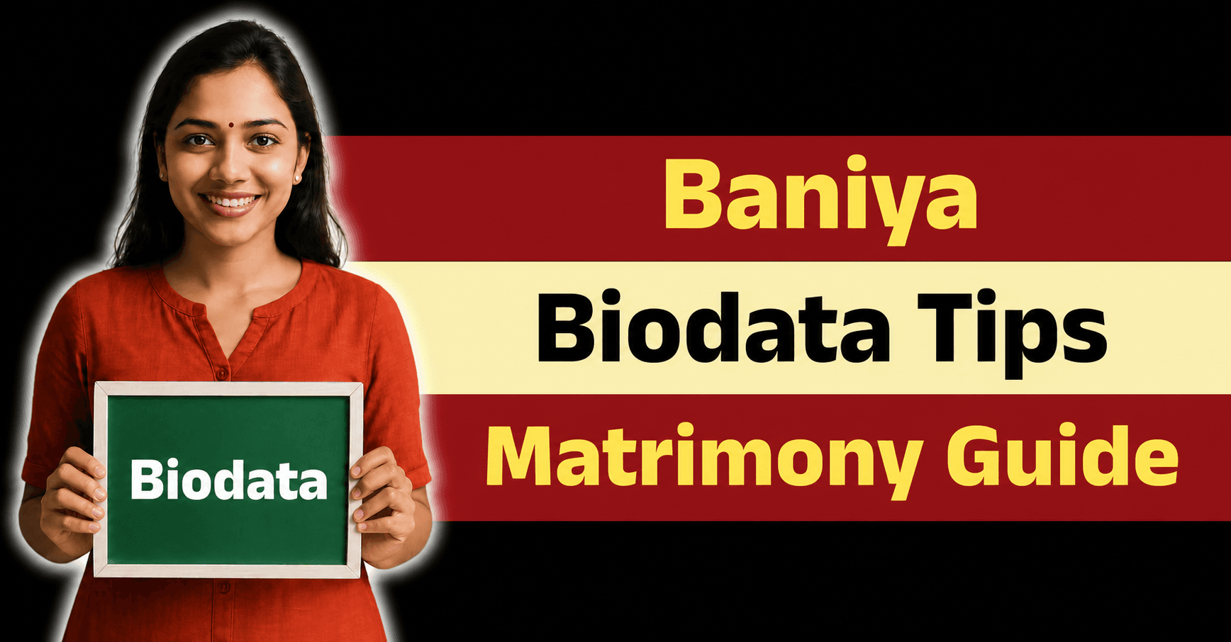 વાણિયા મેરેજ બાયોડેટા ટિપ્સ (Baniya Marriage Biodata Tips) | વાણિયા મેટ્રિમોની પ્રોફાઇલ બનાવો (Create Baniya Matrimony Profile)