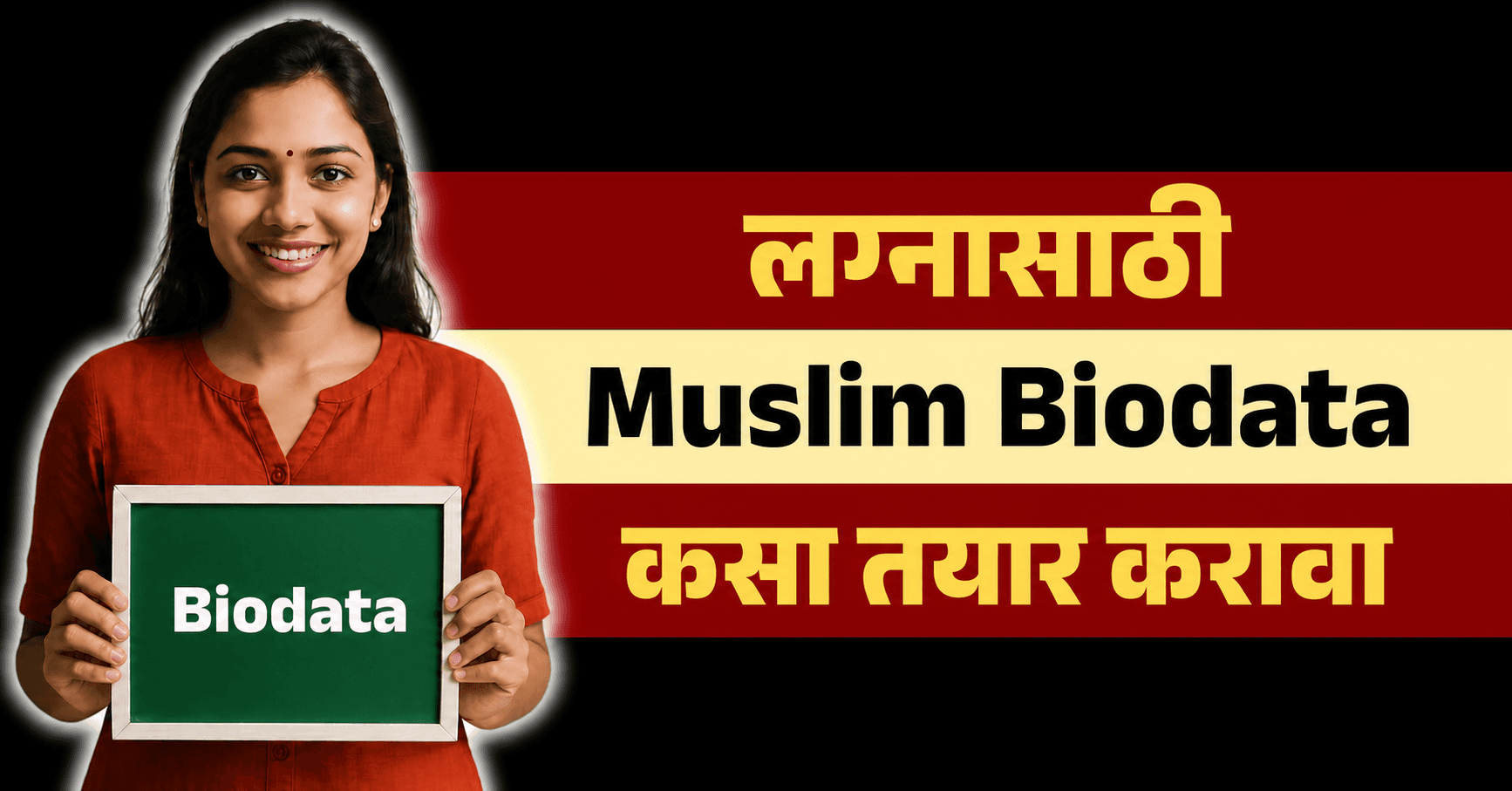 योग्य जोडीदारासाठी Muslim Marriage Biodata कसा लिहावा