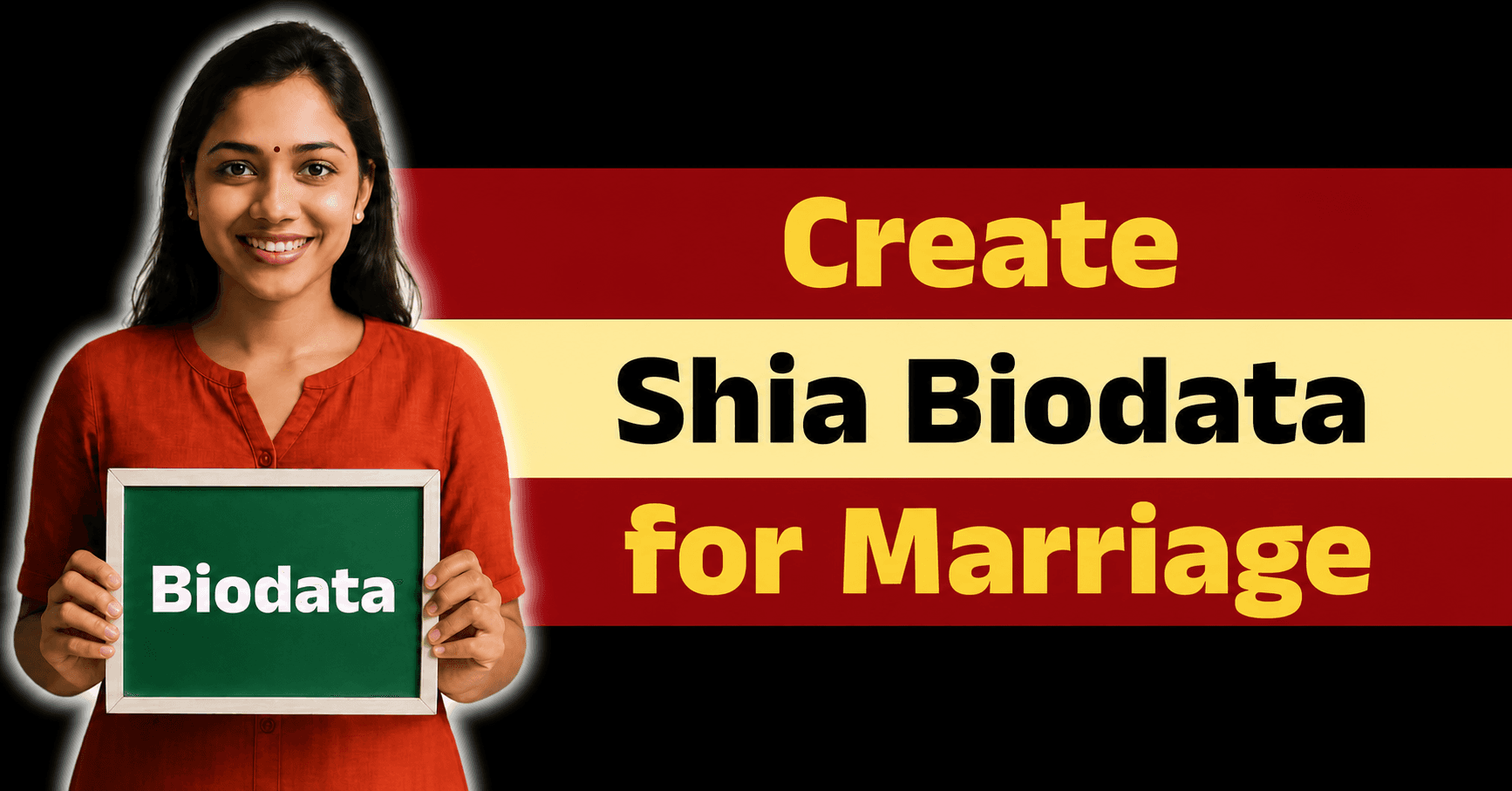 लग्नासाठी आकर्षक Shia Muslim biodata कसा बनवायचा?