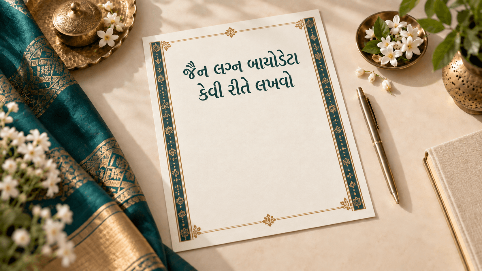 જૈન લગ્ન બાયોડેટા કેવી રીતે લખવો