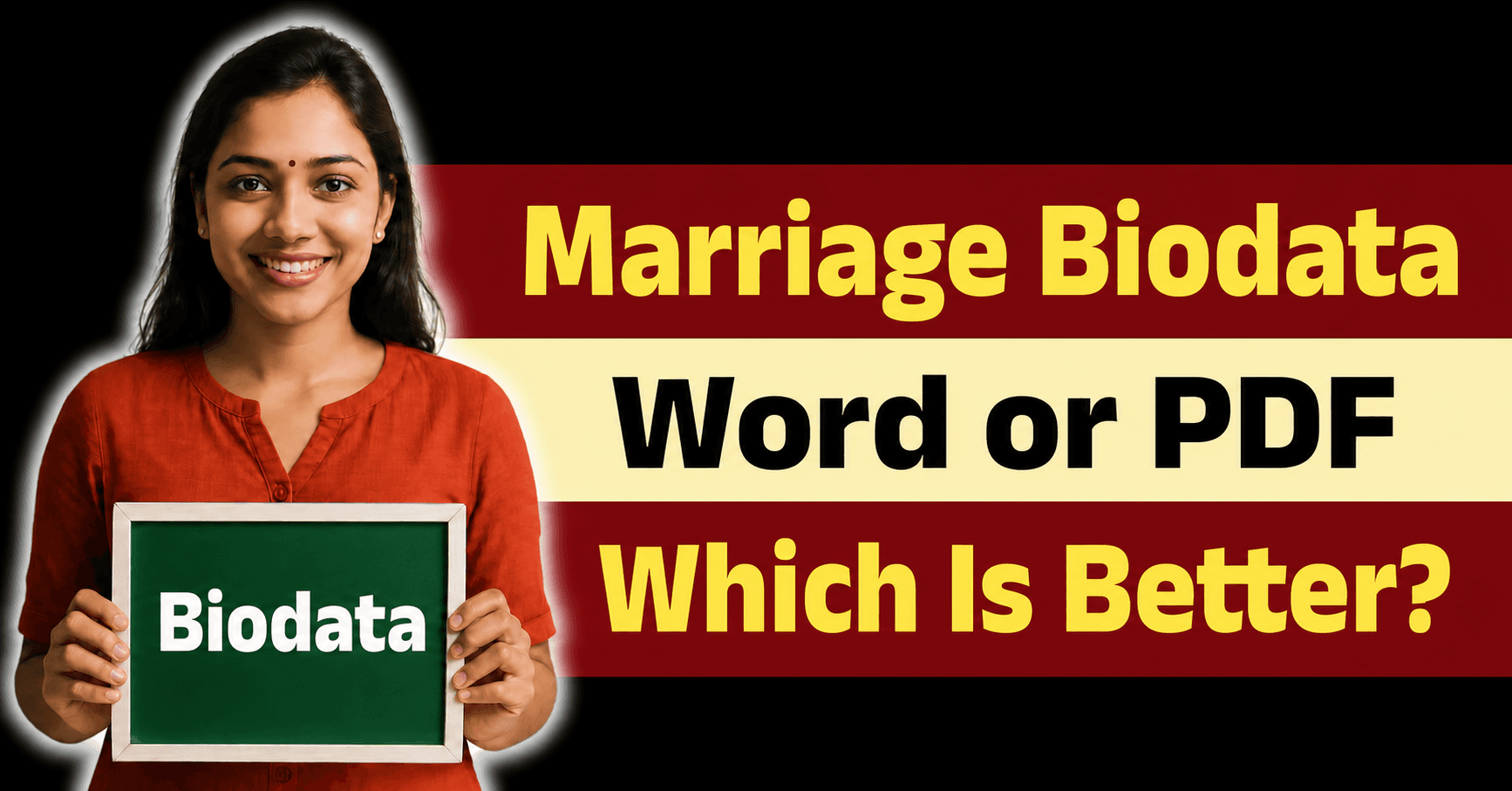 Marriage Biodata Word Format vs PDF Format - Which Is Better in 2026?