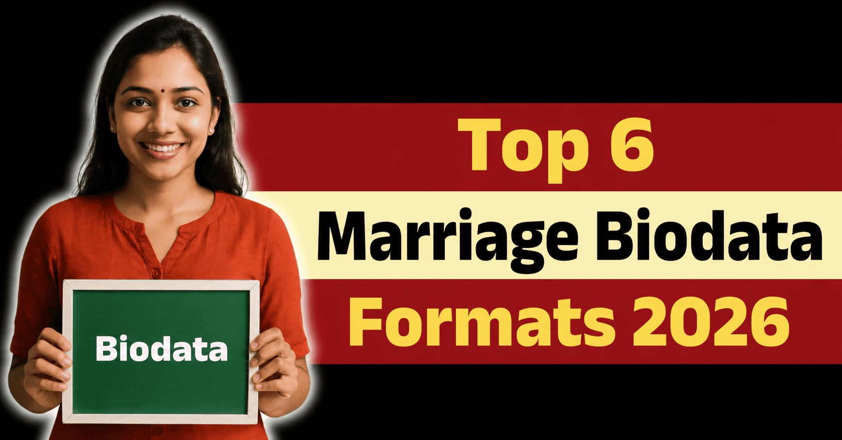 Top 6 Marriage Biodata Formats in 2026