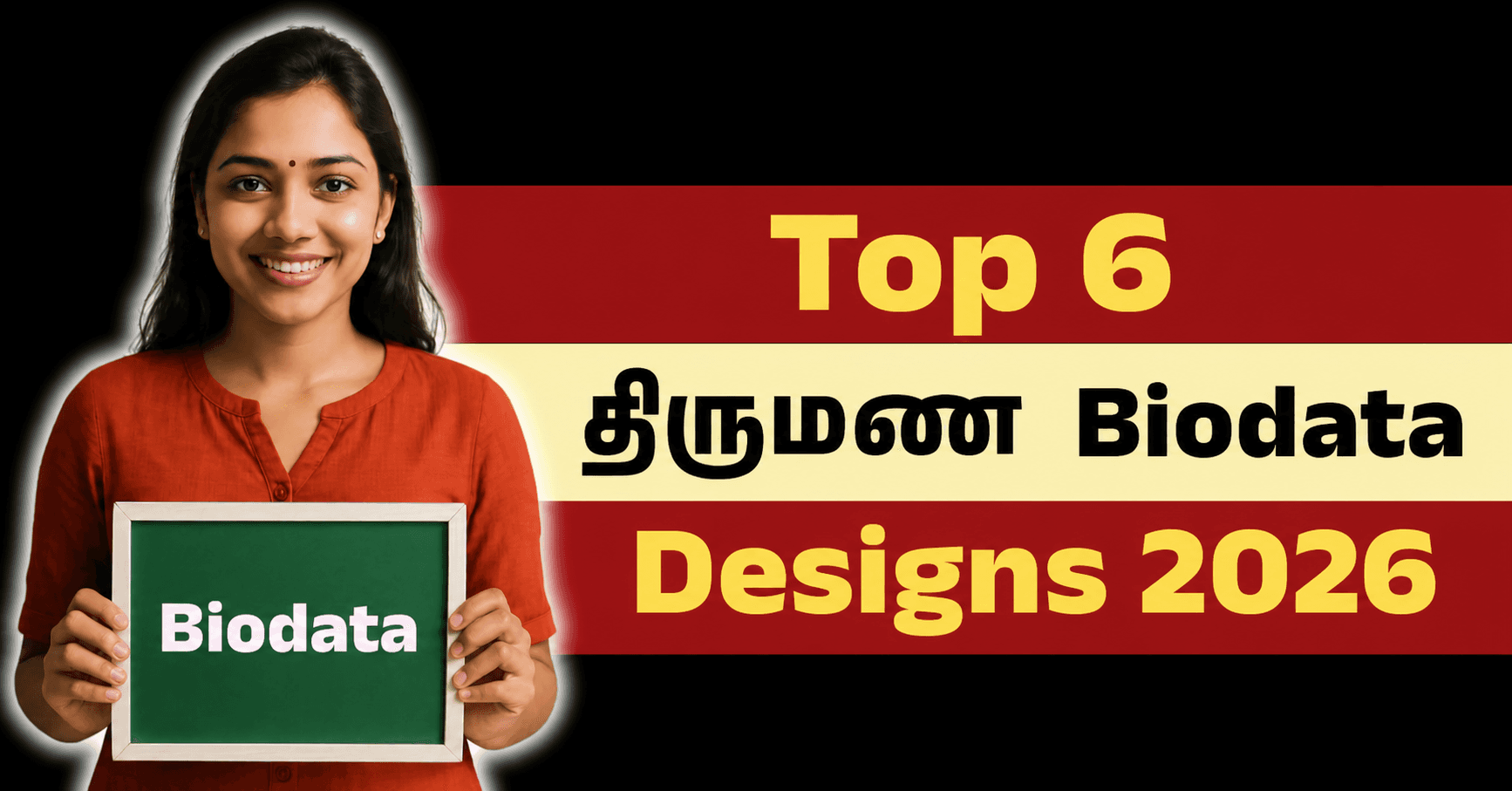 2026 ல் சிறந்த 6 திருமண பயோடேட்டா டிசைன்கள் | Tamil Marriage Biodata
