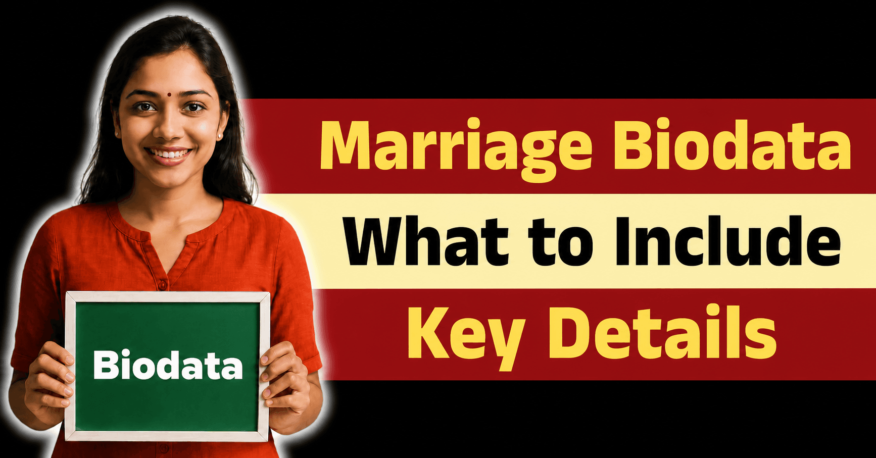 What Details Should Be Given in a Marriage Biodata?